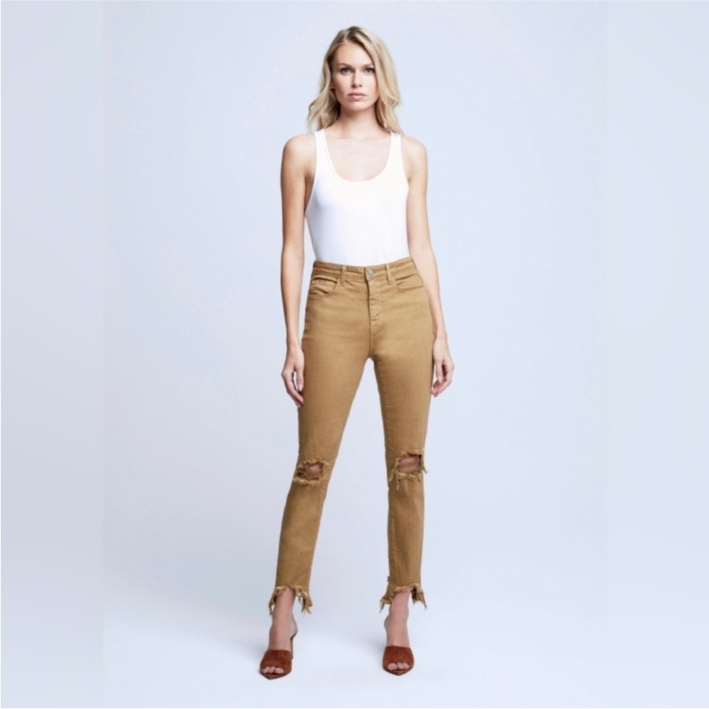 L’Agence High Line Distressed Skinny Jean